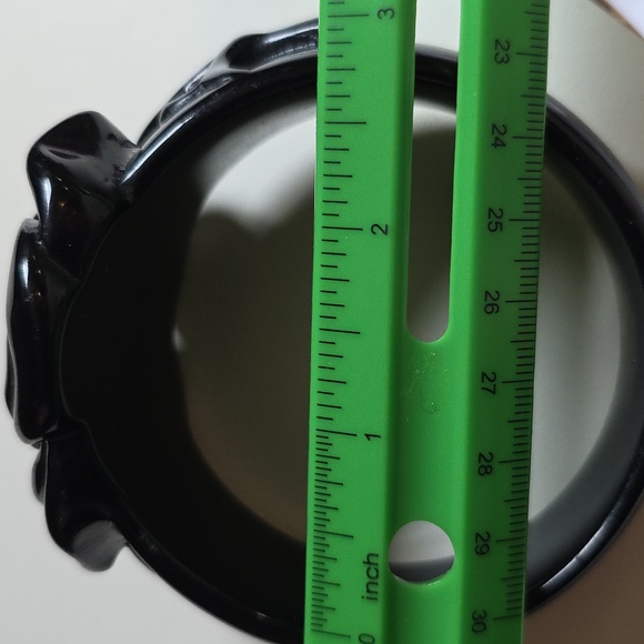 Black Rose Bracelet Bangle Chunky Oversized - Picture 13 of 14